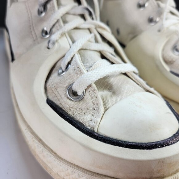 Converse All Star Chuck Taylor Mens 10 1/2 Hi Constructs White Sneakers - Picture 16 of 16